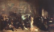 Gustave Courbet The Painter's Studio (mk22) china oil painting reproduction